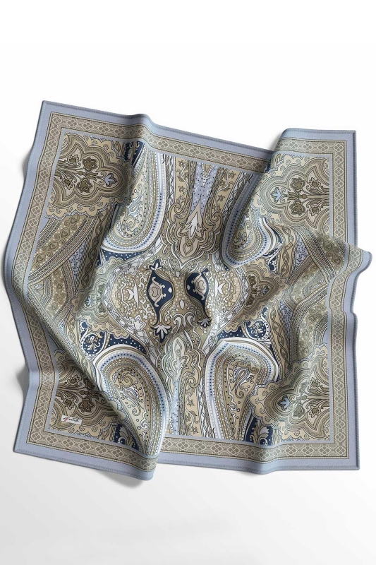 Soft Etro Eşarp Gri - 6