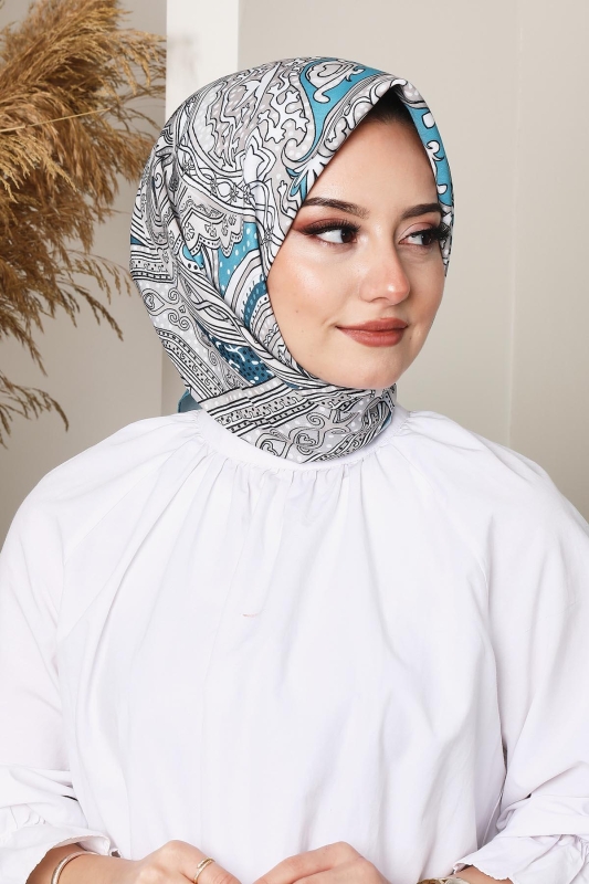 Soft Etro Eşarp Mint - 2