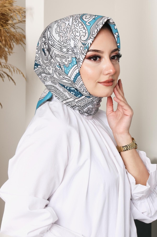 Soft Etro Eşarp Mint - 3