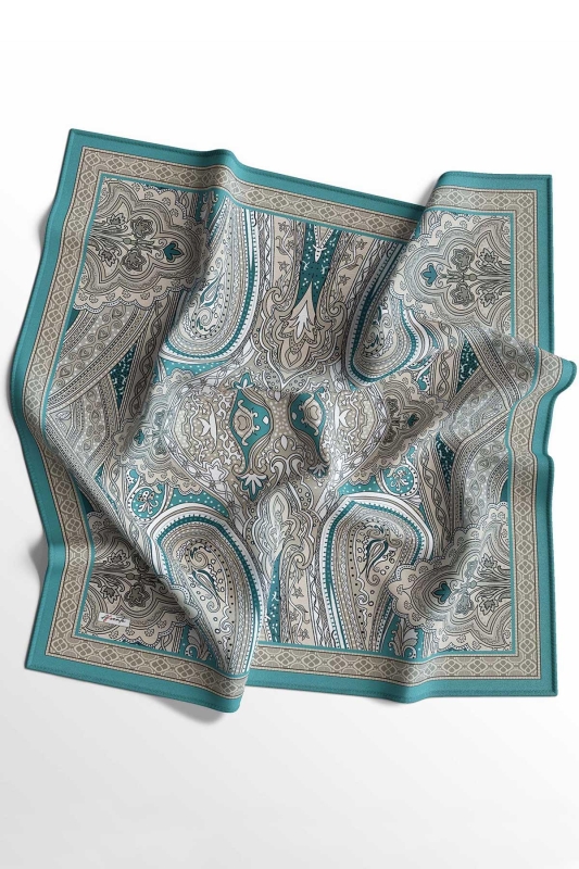 Soft Etro Eşarp Mint - 6