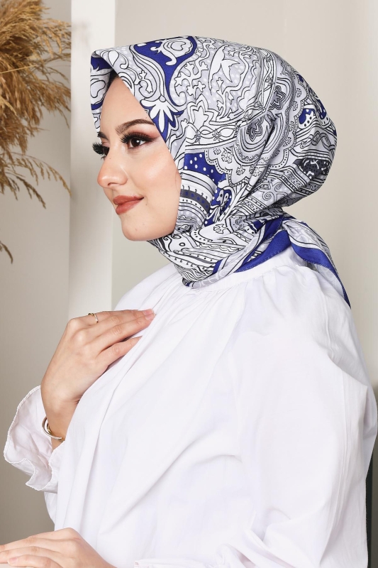 Soft Etro Eşarp Saks - 3