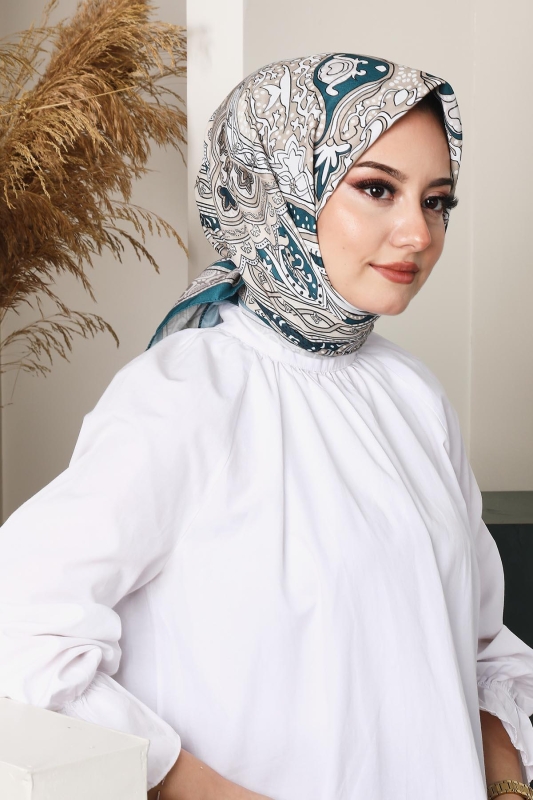 Soft Etro Eşarp Zümrüt - 2