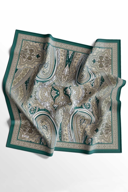 Soft Etro Eşarp Zümrüt - 5