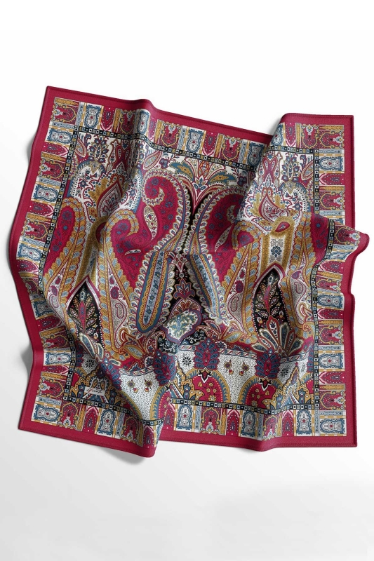 Soft Hint Eşarp Bordo - 8