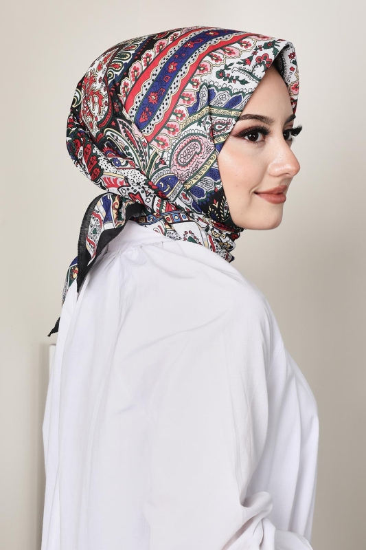Soft Hint Eşarp İndigo - 3