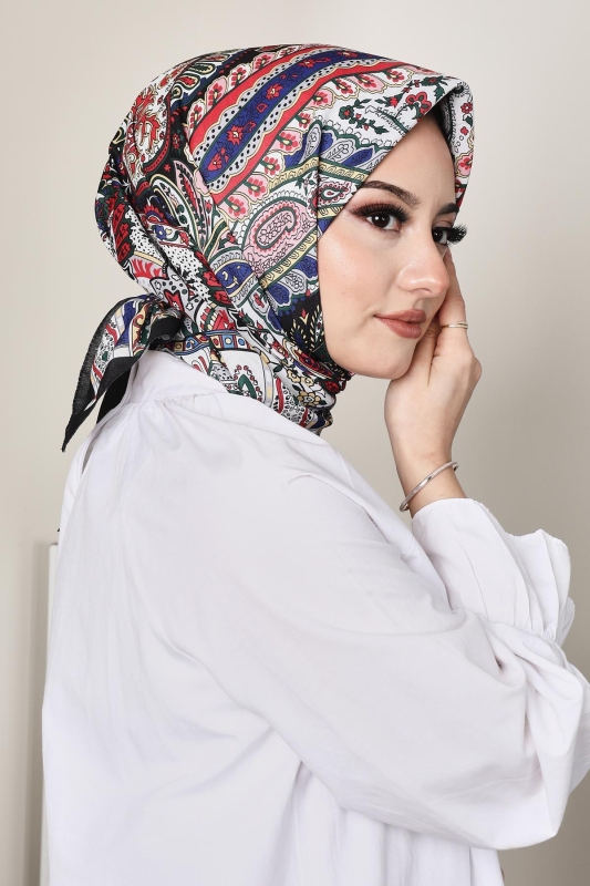 Soft Hint Eşarp İndigo - 4