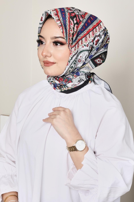 Soft Hint Eşarp İndigo - 5