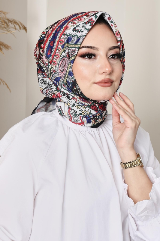 Soft Hint Eşarp İndigo - 6