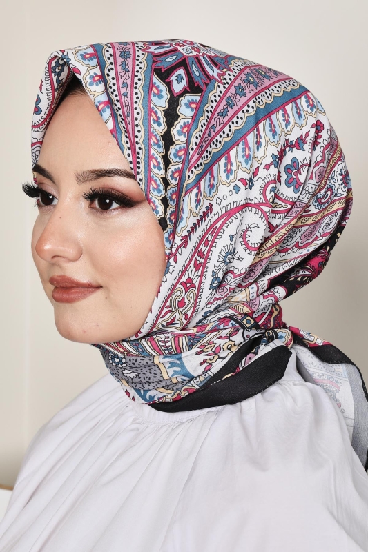 Soft Hint Eşarp Pudra - 4