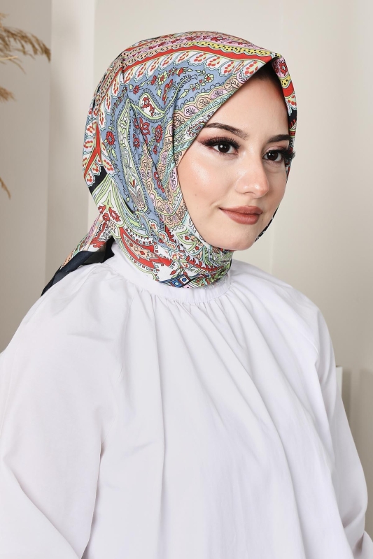 Soft Hint Eşarp Yeşil - AFVENTE