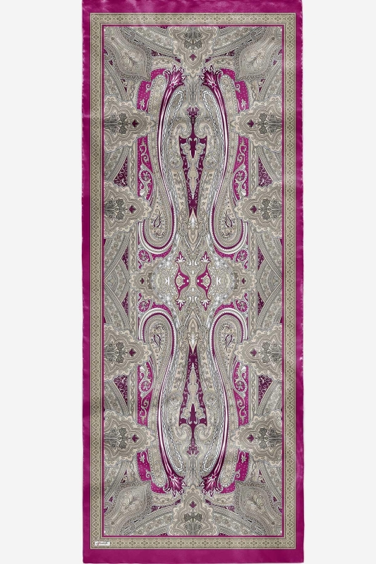 Soft Etro Şal Fuşya - 6