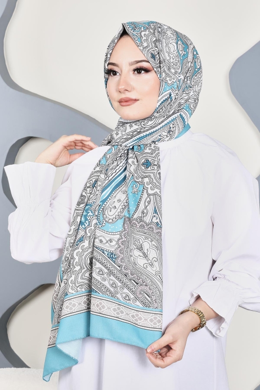 Soft Etro Şal Mint - 4