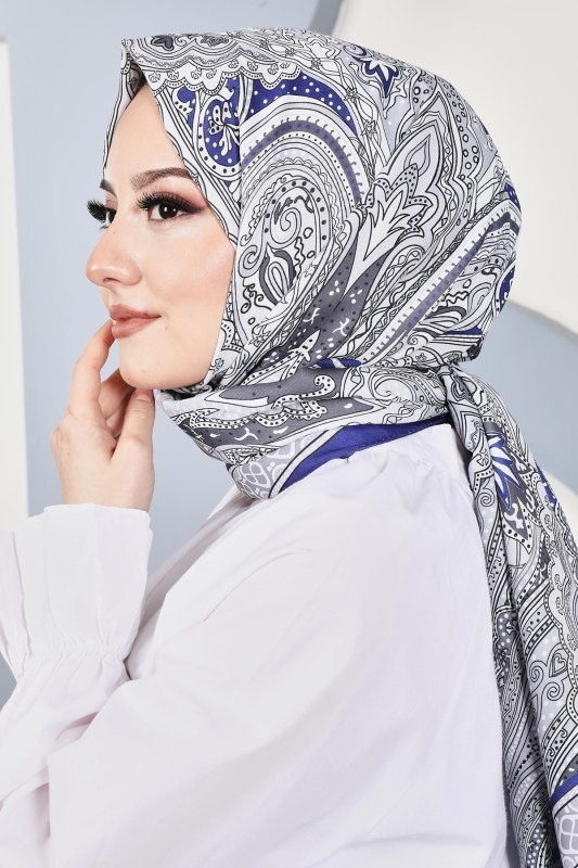 Soft Etro Şal Saks - 6