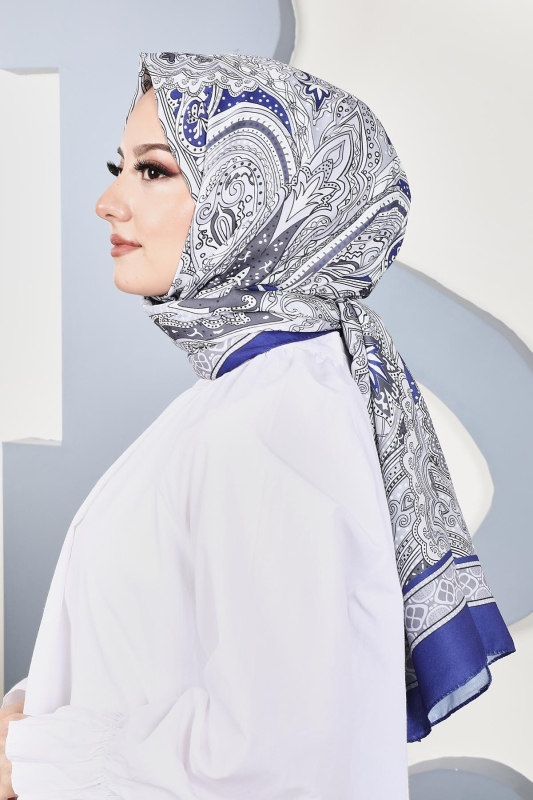 Soft Etro Şal Saks - 5