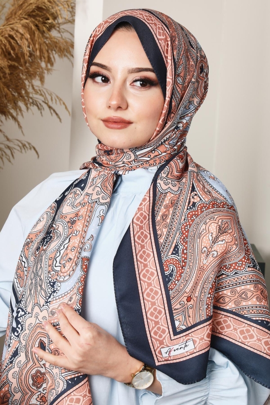 Soft Etro Şal Turuncu - 6