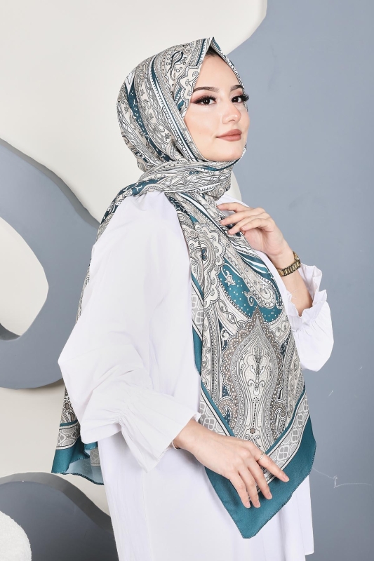 Soft Etro Şal Zümrüt - 2