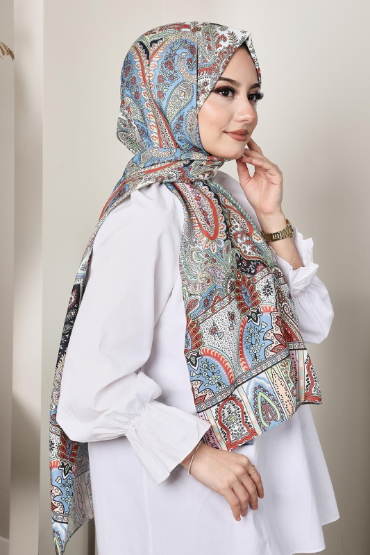 Soft Hint Şal Yeşil - 2
