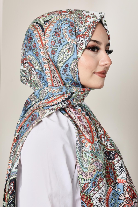 Soft Hint Şal Yeşil - 3