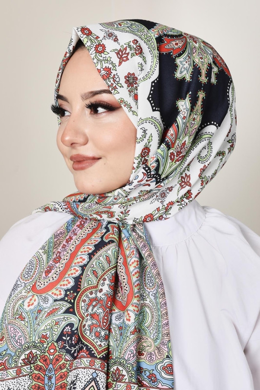 Soft Hint Şal Yeşil - 4