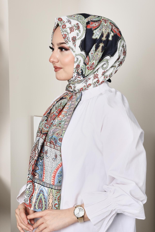 Soft Hint Şal Yeşil - 5