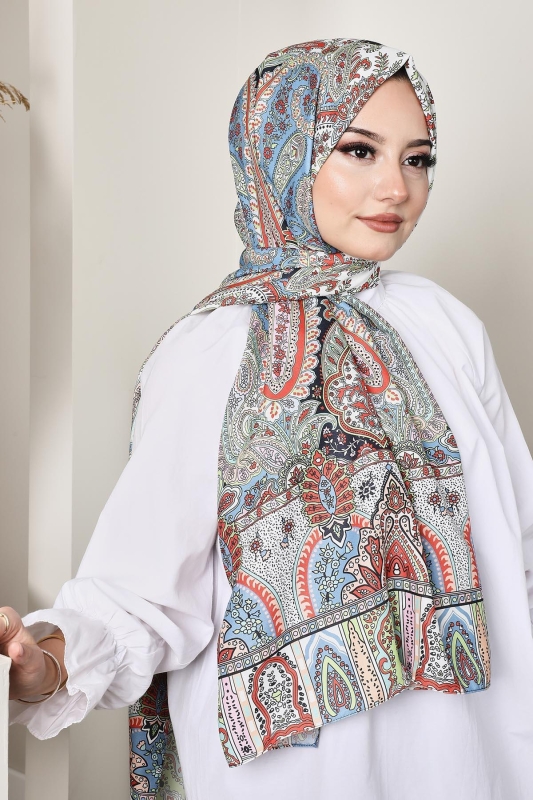 Soft Hint Şal Yeşil - 6