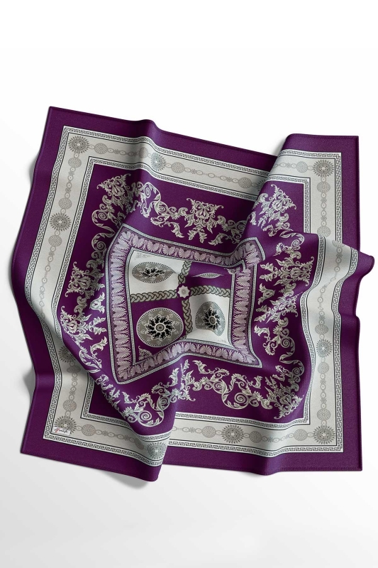 Soft Versa Eşarp Mürdüm - 4