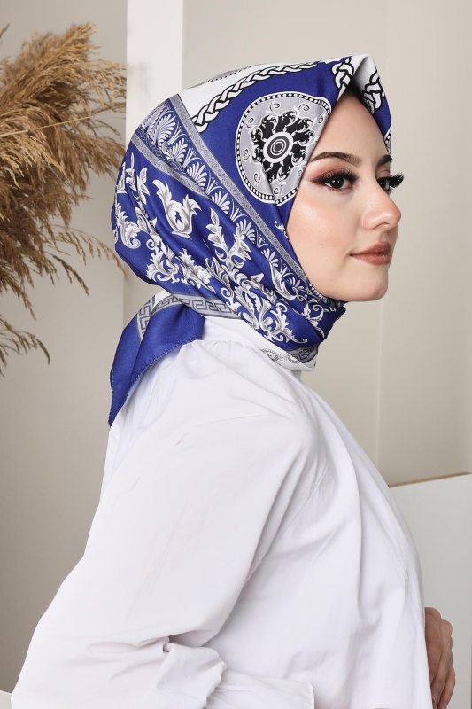 Soft Versa Eşarp Saks - 3