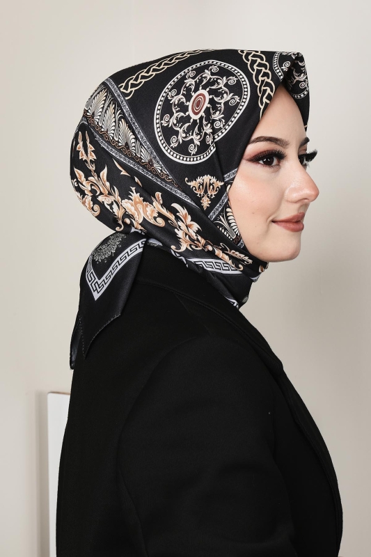 Soft Versa Eşarp Siyah - 2