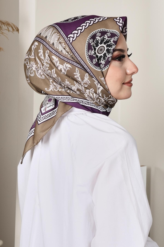Soft Versa Eşarp Yağ Yeşili - 4