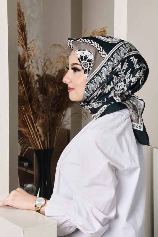 Soft Versa Eşarp Zümrüt - 5