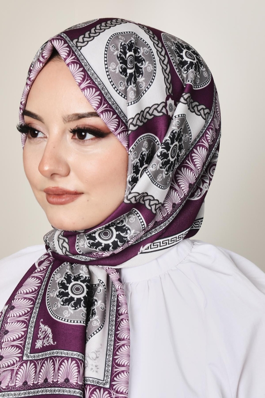 Soft Versa Şal Mürdüm - 5
