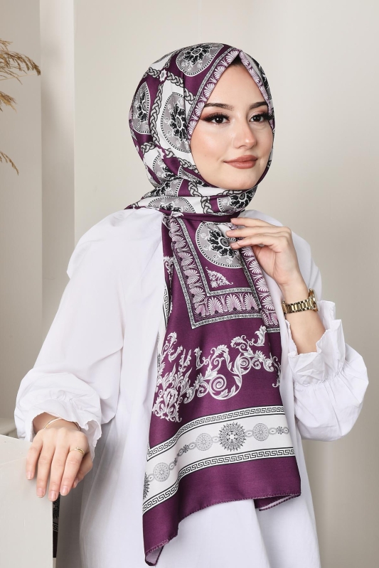 Soft Versa Şal Mürdüm - 2