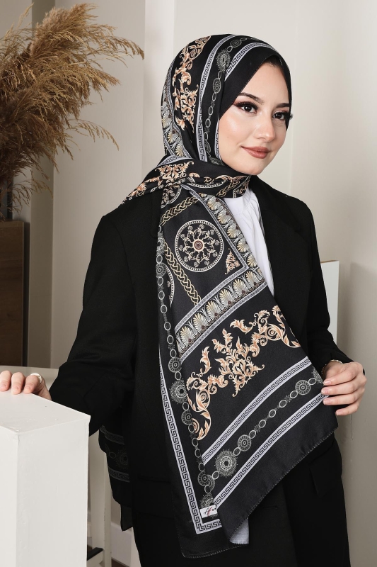 Soft Versa Şal Siyah - 2