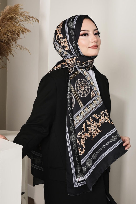 Soft Versa Şal Siyah - 3