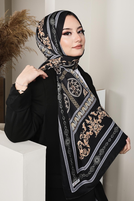 Soft Versa Şal Siyah - 5