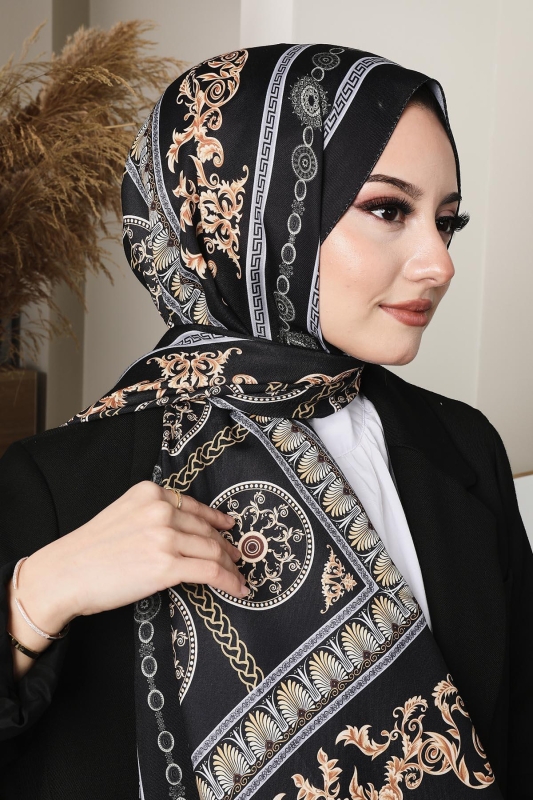 Soft Versa Şal Siyah - 6