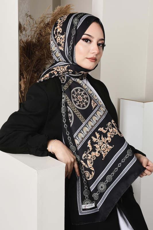 Soft Versa Şal Siyah - 7