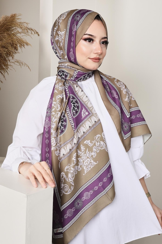 Soft Versa Şal Yağ Yeşili - AFVENTE