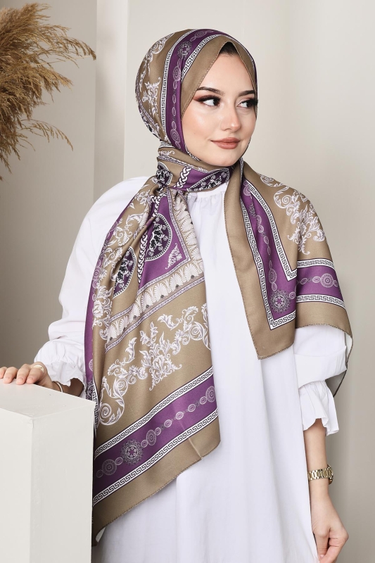 Soft Versa Şal Yağ Yeşili - 3
