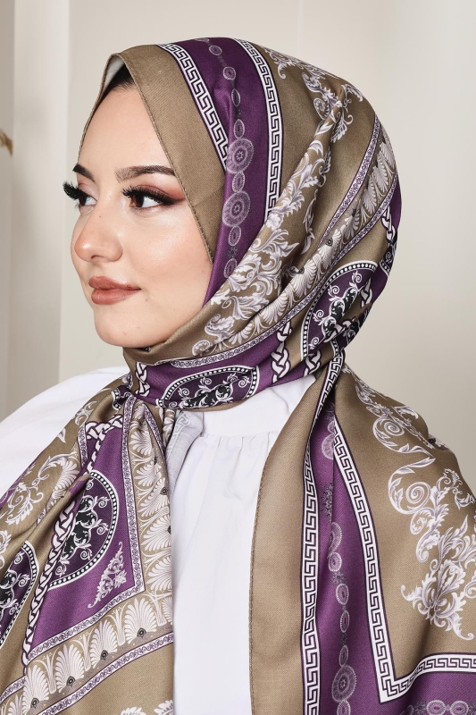 Soft Versa Şal Yağ Yeşili - 5