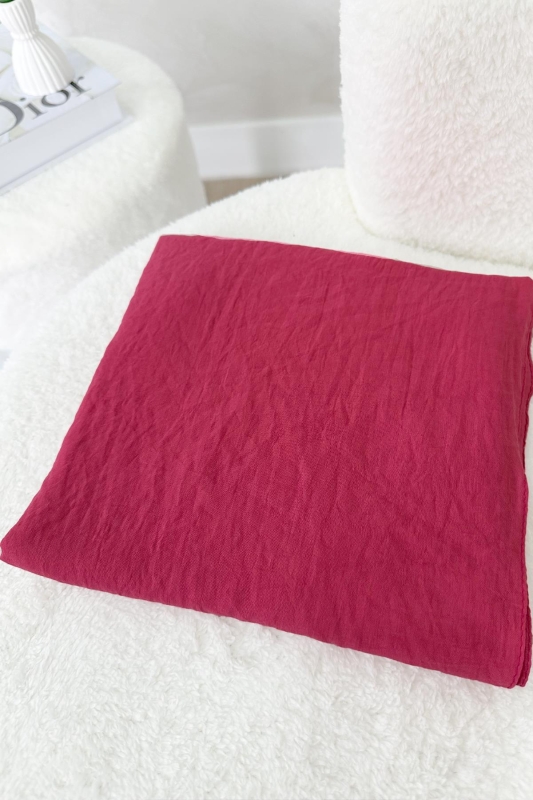 GülPembe Kraş Pamuk Şal - 3